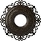 Ekena Millwork Orrington Ceiling Medallion (Fits Canopies up to 6 1/4"), 22"OD x 6 1/4"ID x 1 3/4"P, Stone Hearth CM22ORSHF - alternate 1